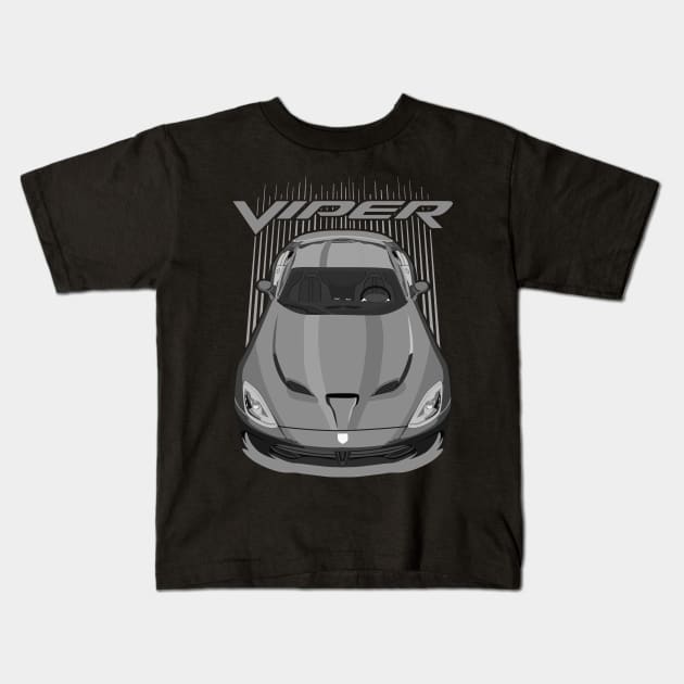 Viper SRT-grey Kids T-Shirt by V8social